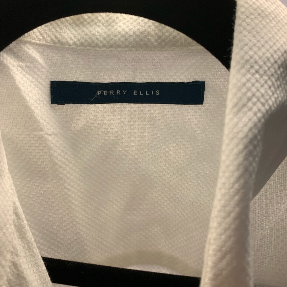 Woven Perry Ellis button down
